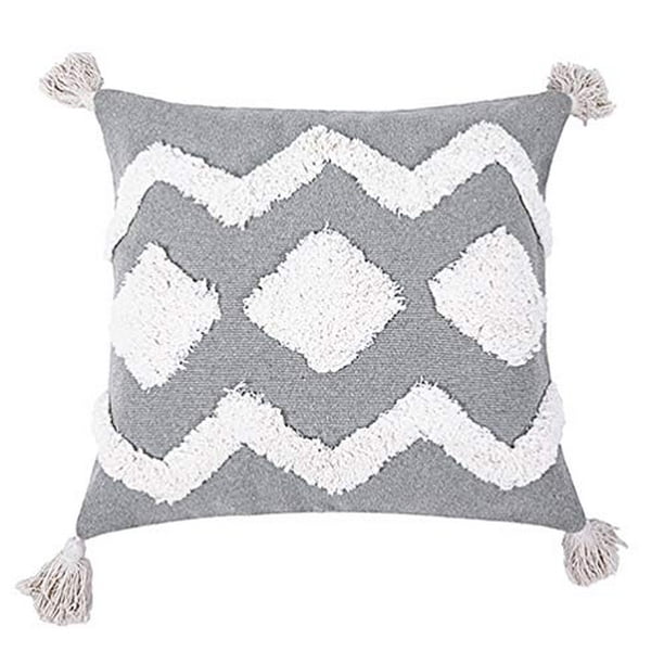 Silver Gray Cushion Cover Geometric Pillow Case Pillowcase Sofa Office Decor Silver Gray Cushion Cover Geometric Pillow Case Pillowcase Sofa Office Decor